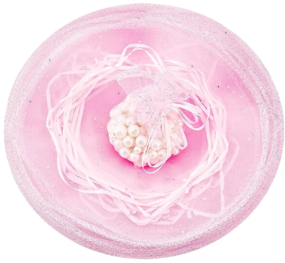 Dailygoods- Geschenkzakjes 50 stuks - Organza 26 cm - Transparant - Sieradenverpakking - Bruiloften - Decoraties - Met trekkoord - Organzazakjes