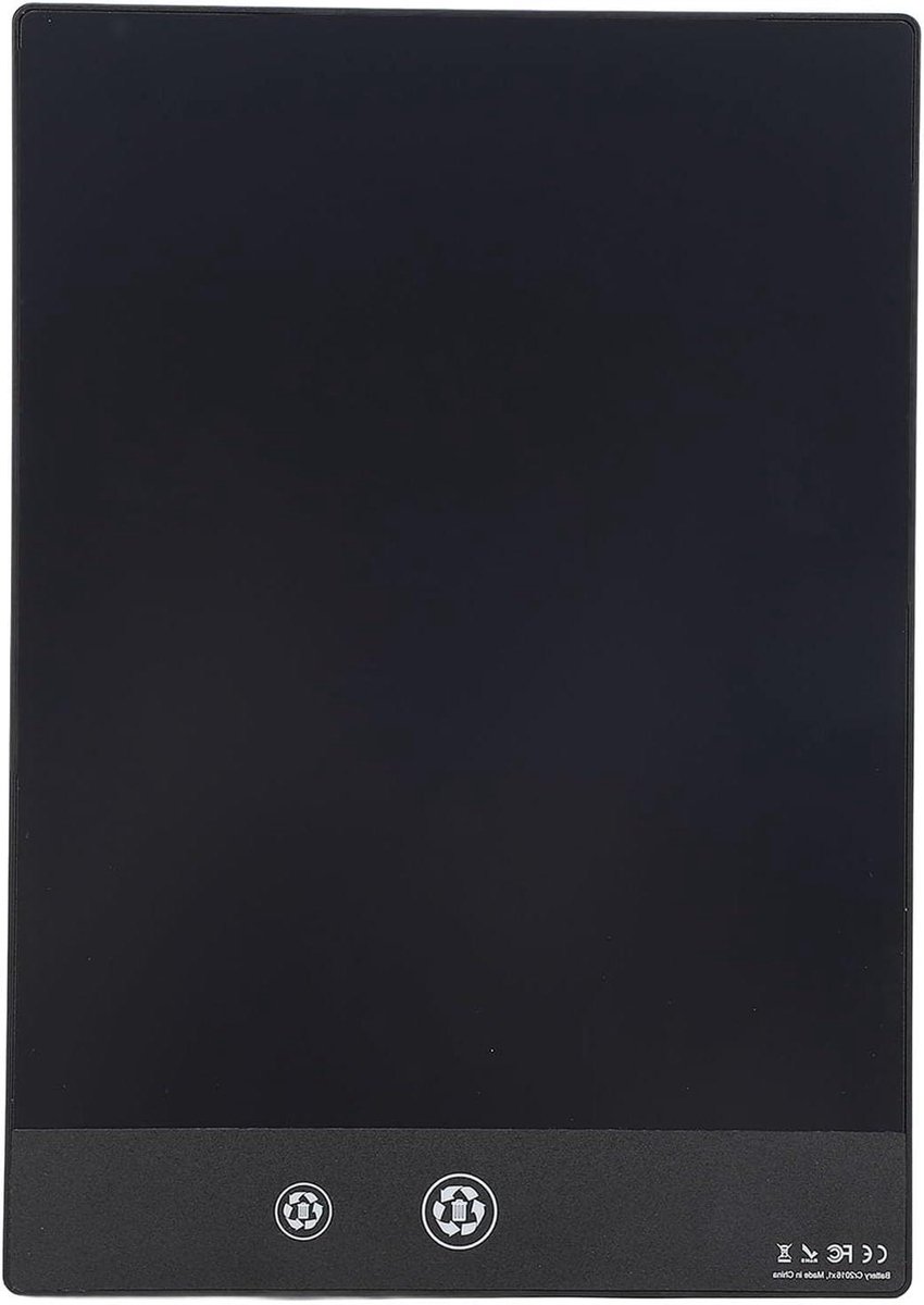 LCD schrijftablet - Tekentablet notitieblok - Krabbelen en leren - Oogbeschermend scherm - 115 inch - Zwart