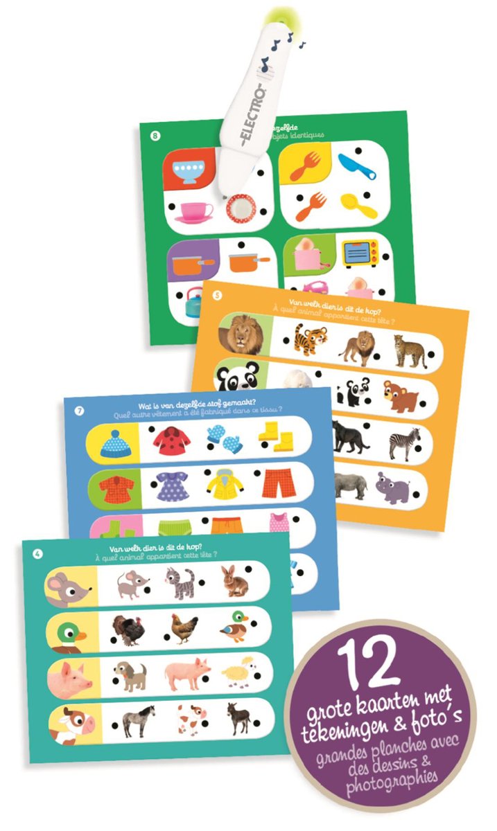 Jumbo - Electro Wonderpen - Ontdek Vormen & Kleuren - Educatief spel - Vanaf 2 jaar — afbeelding 7