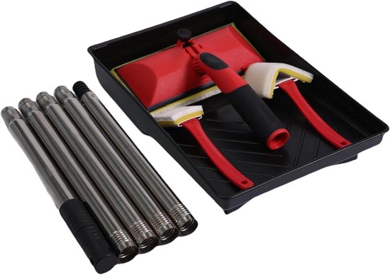 Verfpad applicator - Verfkussen tool - Muren en plafonds schilderen - Lange steel bereik - 7 inch pad - Niet gespecificeerd