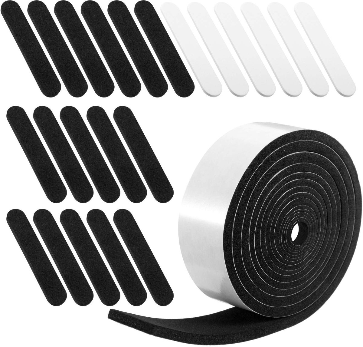Dailygoods- Adhesive Tape Set van 23 - Zelfklevende Hoedmaat Reducer - Foam Strips - Voor Kinderen en Volwassenen - Diverse Maten - Eenvoudig aan te brengen - Hoedmaatverkleiner