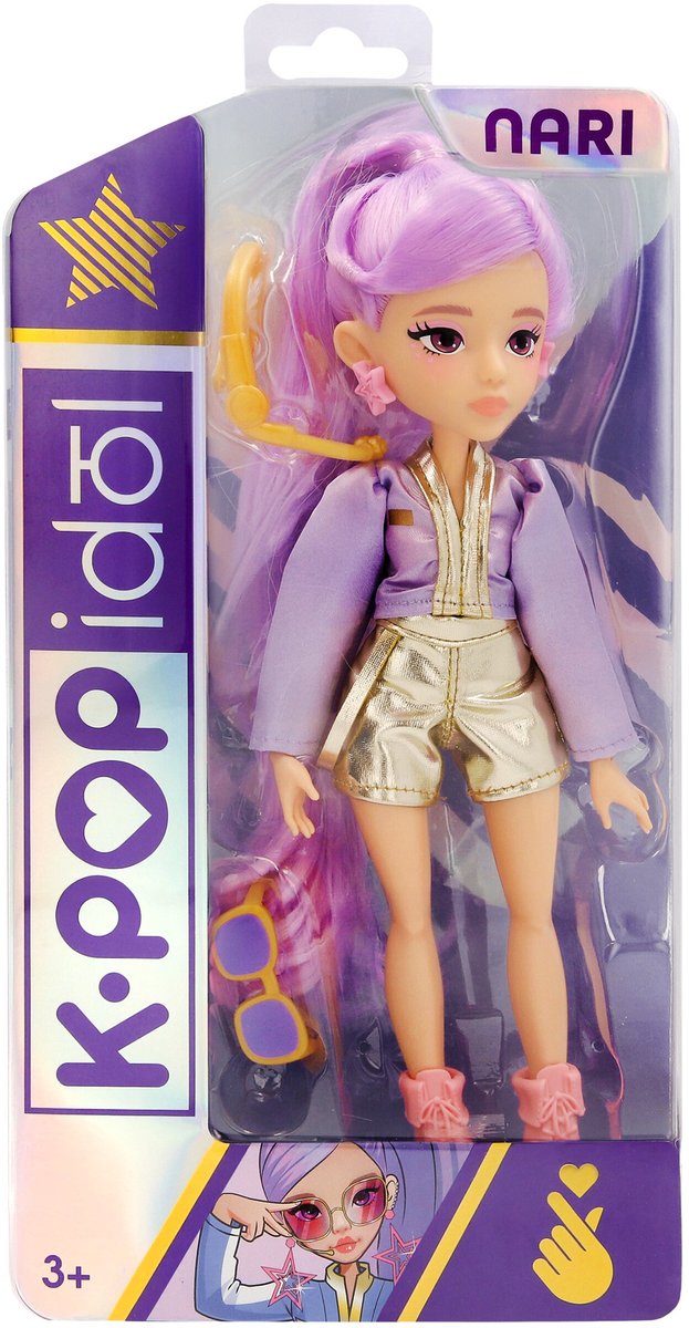 K-Pop Idol Fashion pop Nari - K-Pop Modepop- Incl. accessoires - 25 cm — afbeelding 4