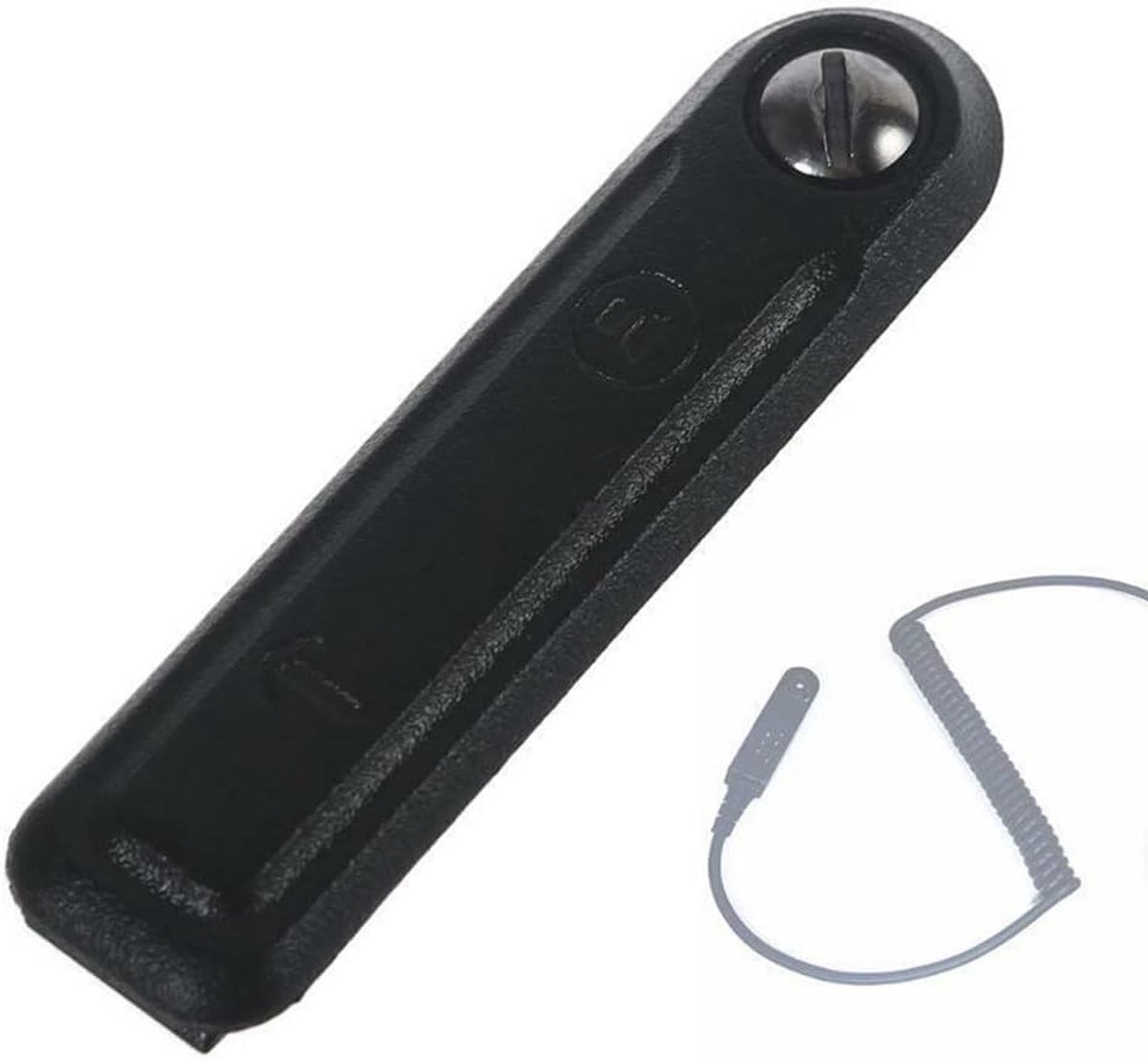 Headset Stofkap - Zijkap Radio - Radio Onderhoud - Duurzaam Kunststof - 55 x 15 cm - Zwart