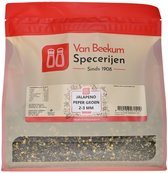 Van Beekum Specerijen - Jalapeno Peper Groen 2-3 mm - 800 Gram (hersluitbare stazak)