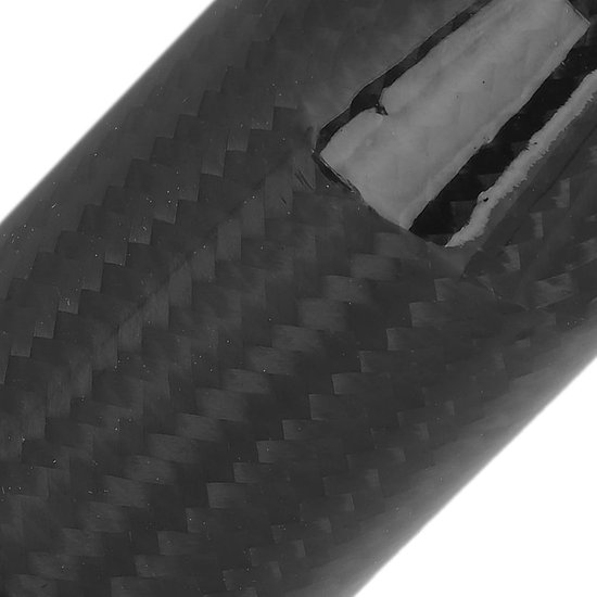 Versnellingspook - Schakelknop - Auto Interieur - Koolstofvezel Stijl - 9x4 cm - Zwart — afbeelding 5
