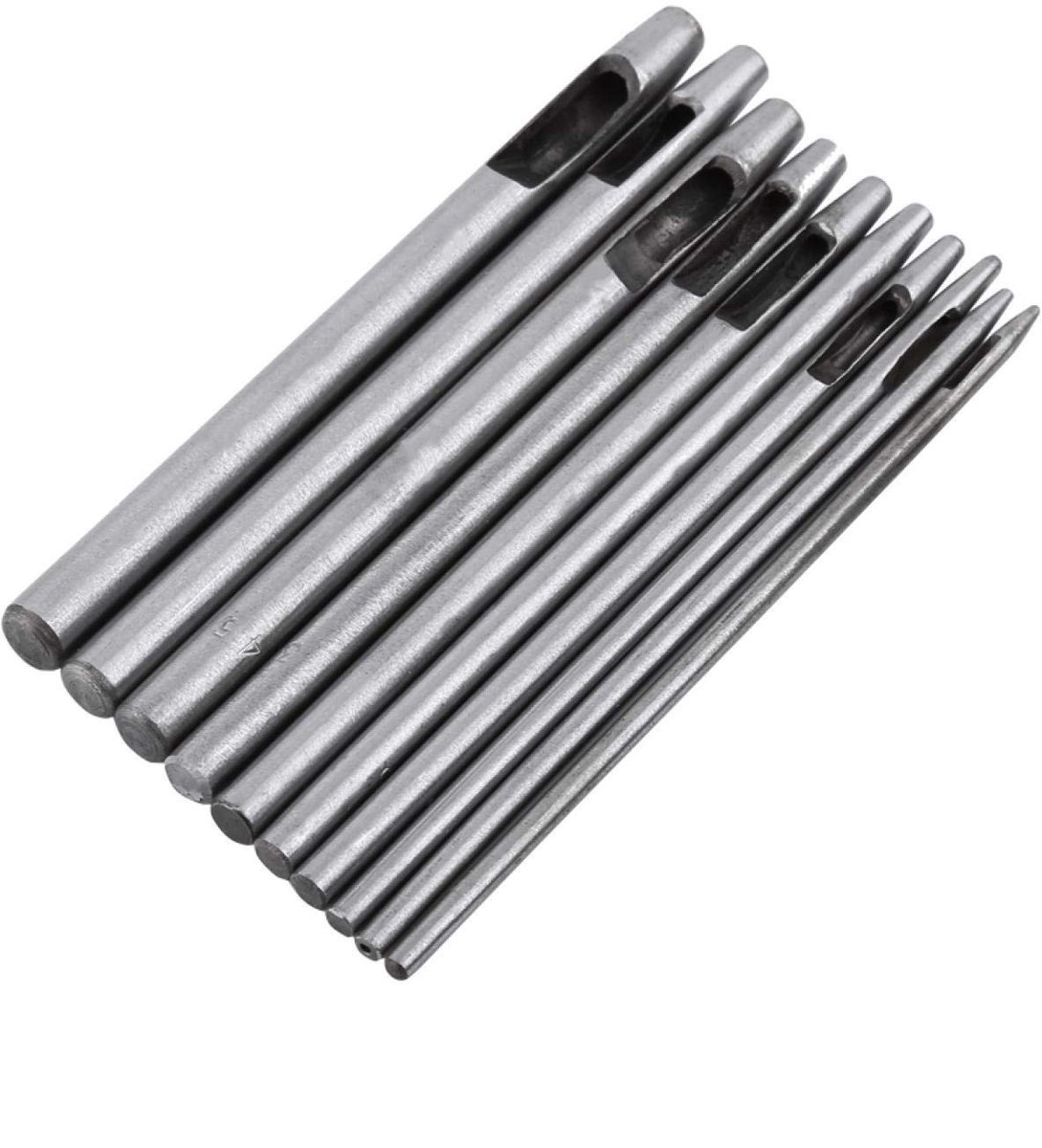 Dailygoods- Perforator 10st - Lederen Perforatorset - Gatenmaker voor