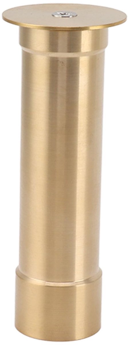Dailygoods- Paddestoelfonteinmondstuk Verstelbare Sproeihoek 360 Graden - Koepelvormig Mondstuk - Waterornament - Messing - Dynamisch Waterstraaleffect - Verstelbare Spuitdiameter - Fonteinmondstuk