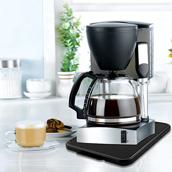 Tomotato Keuken Roltray - Verplaatsbare Caddy voor Apparaten, 41x30 cm, Geschikt voor Koffiezetapparaat en Blender van Merkloos — afbeelding 3