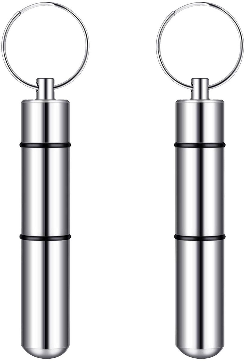 Dailygoods- Tandenstokerkoffer - Duurzaam aluminium - Compacte opslagoplossing - Hygiënische houder - Lichtgewicht en stevig - Voor reizen en buitengebruik - Pickdispenser