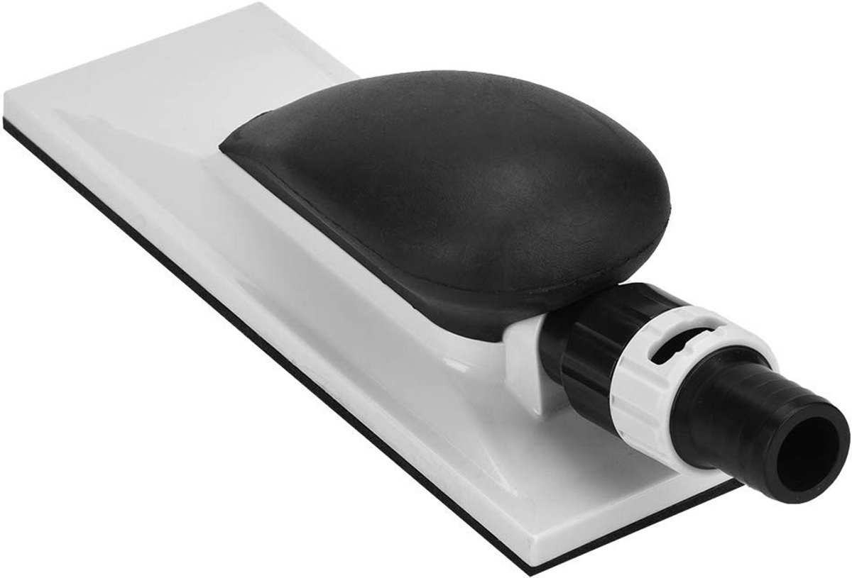 Dailygoods- Handschuurblok Lichtgewicht - Schuursponsblok - Schuurpad - Schuurblokken - Slijpschijf 200x70mm - Kunststof Materiaal - Comfortabele Grip