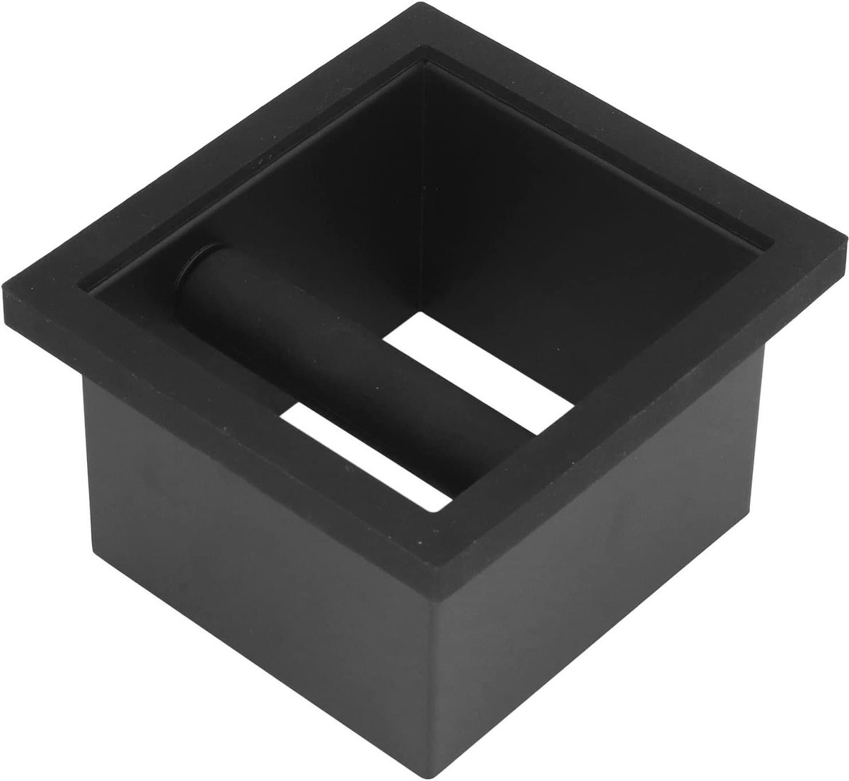 Koffieklopbox - Koffiedikbak - Espresso Bereiden - Roestvrijstalen Constructie - 19 x 18 x 13 cm - Zwart