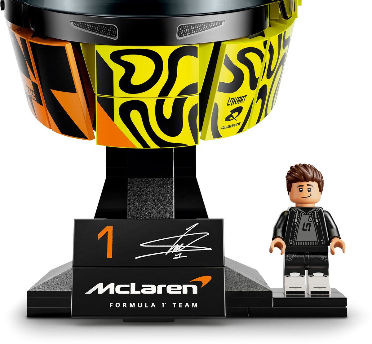 LEGO Editions McLaren Mastercard F1 Team Helm van Lando Norris Bouwpakket voor Kinderen 43023 — afbeelding 5