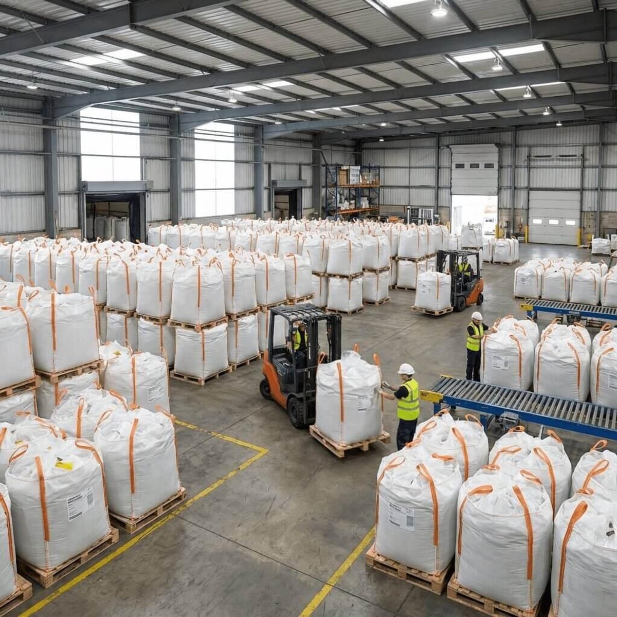 5x | Big Bag met afsluitschort 90x90x110cm | 1500KG