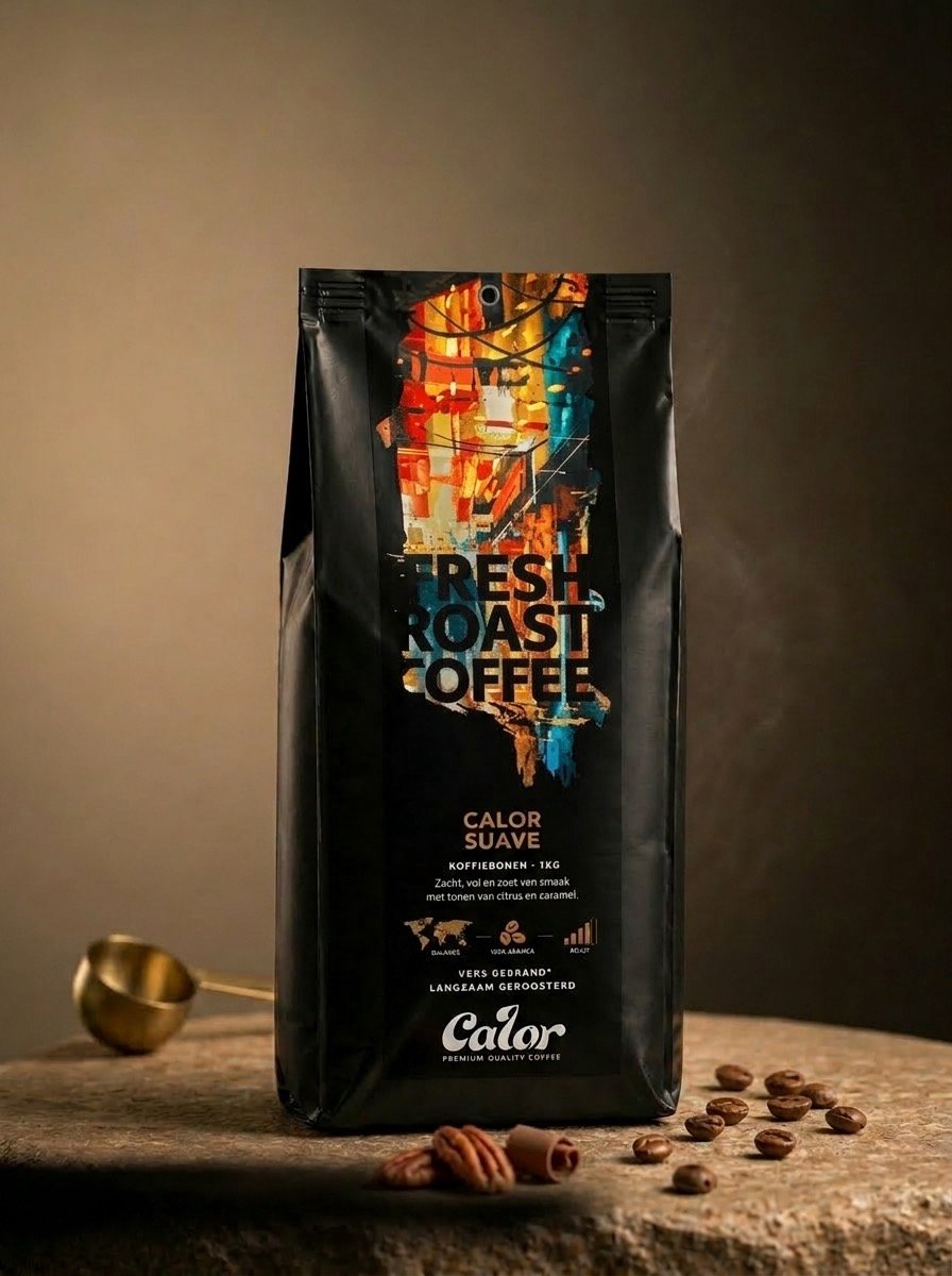 Calor Suave - Koffiebonen 1 kg - 100% Arabica - Mild - Vers gebrand