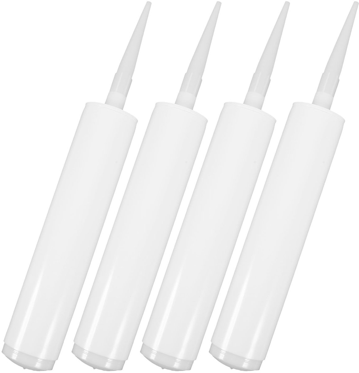 Dailygoods- Afdichtingstubes 4 Stuks - Navulbaar Patroon - Afdichtingsgereedschap - Reparaties - Geschikt voor Tegels - Lichtgewicht en Draagbaar - Kit Voor Afdichten