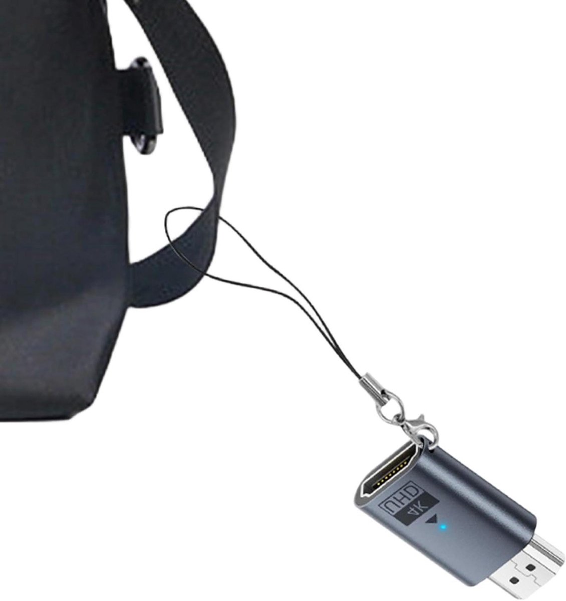 Display Adapter - Streaming Dongle - Multimedia Uitbreiding - Plug and Play - 4 x 2.3 x 1.3 cm - Donkergrijs