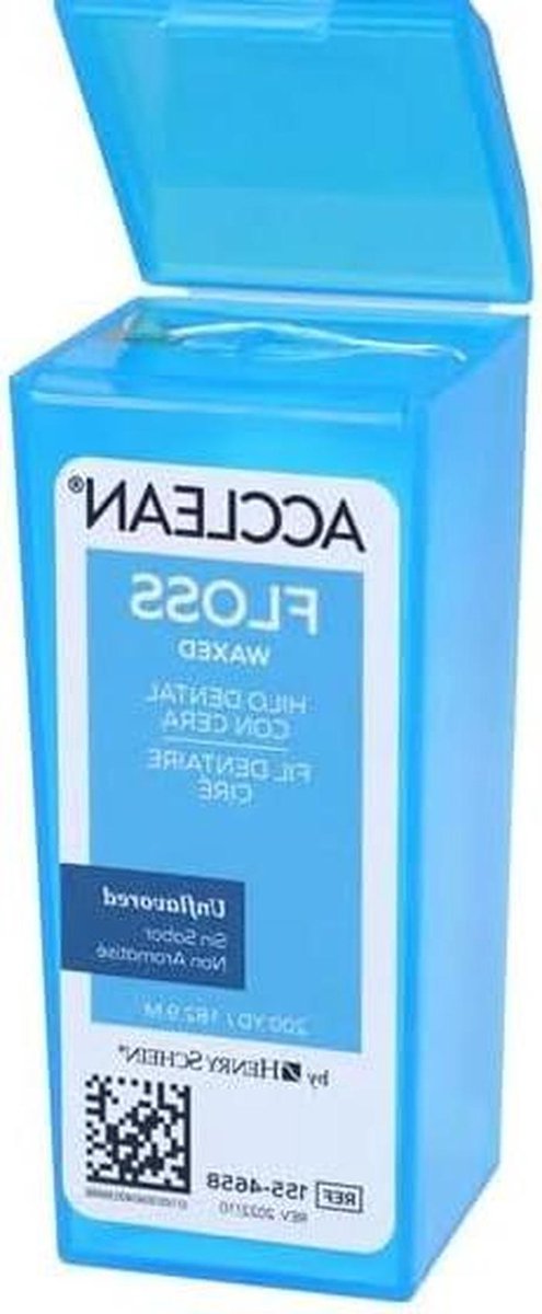 Tandzijde Waxed - Interdentaal - Mondverzorging - Langere Lengte - 183 meter - Ongekleurd
