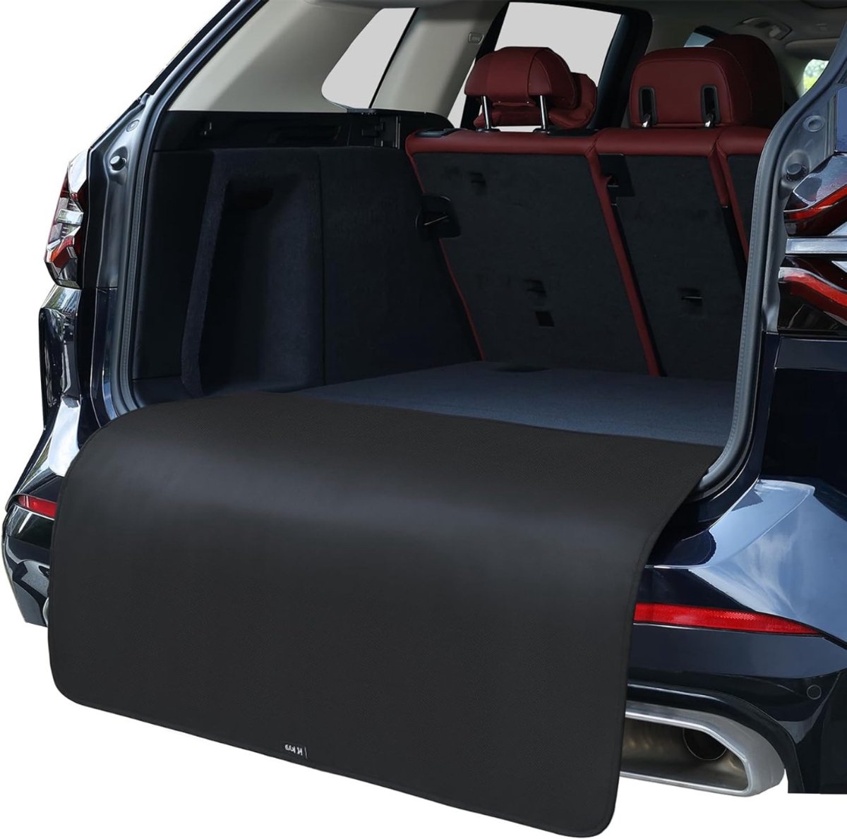 QUOVO® Kofferbak Beschermhoes Hond - Hondendeken Auto - Kofferbak Bescherming - Zwart - 105cm x 80cm x 3cm