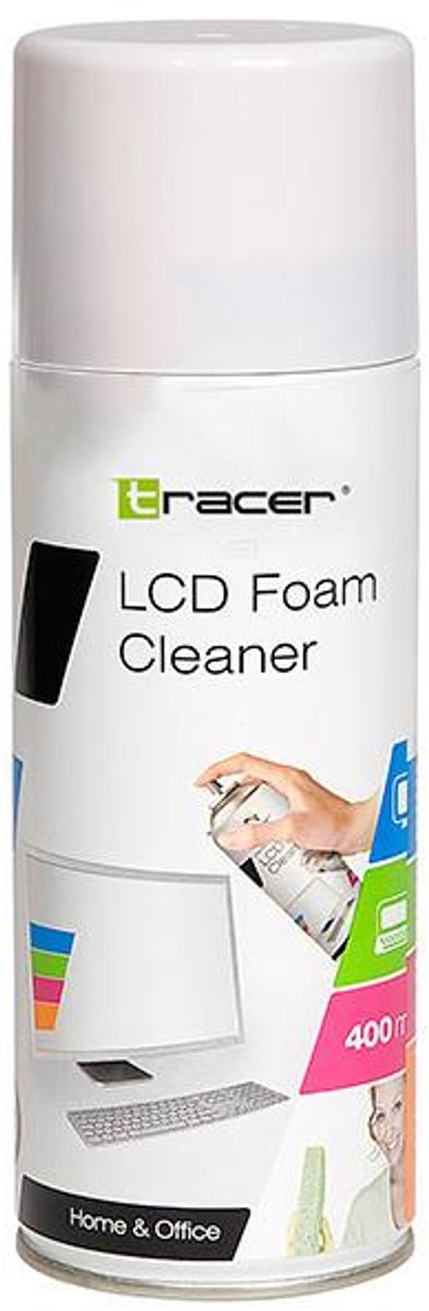 Tracer Lcd Tft Reinigingsschuim 400 Ml Voor Tv-Schermen En Monitoren