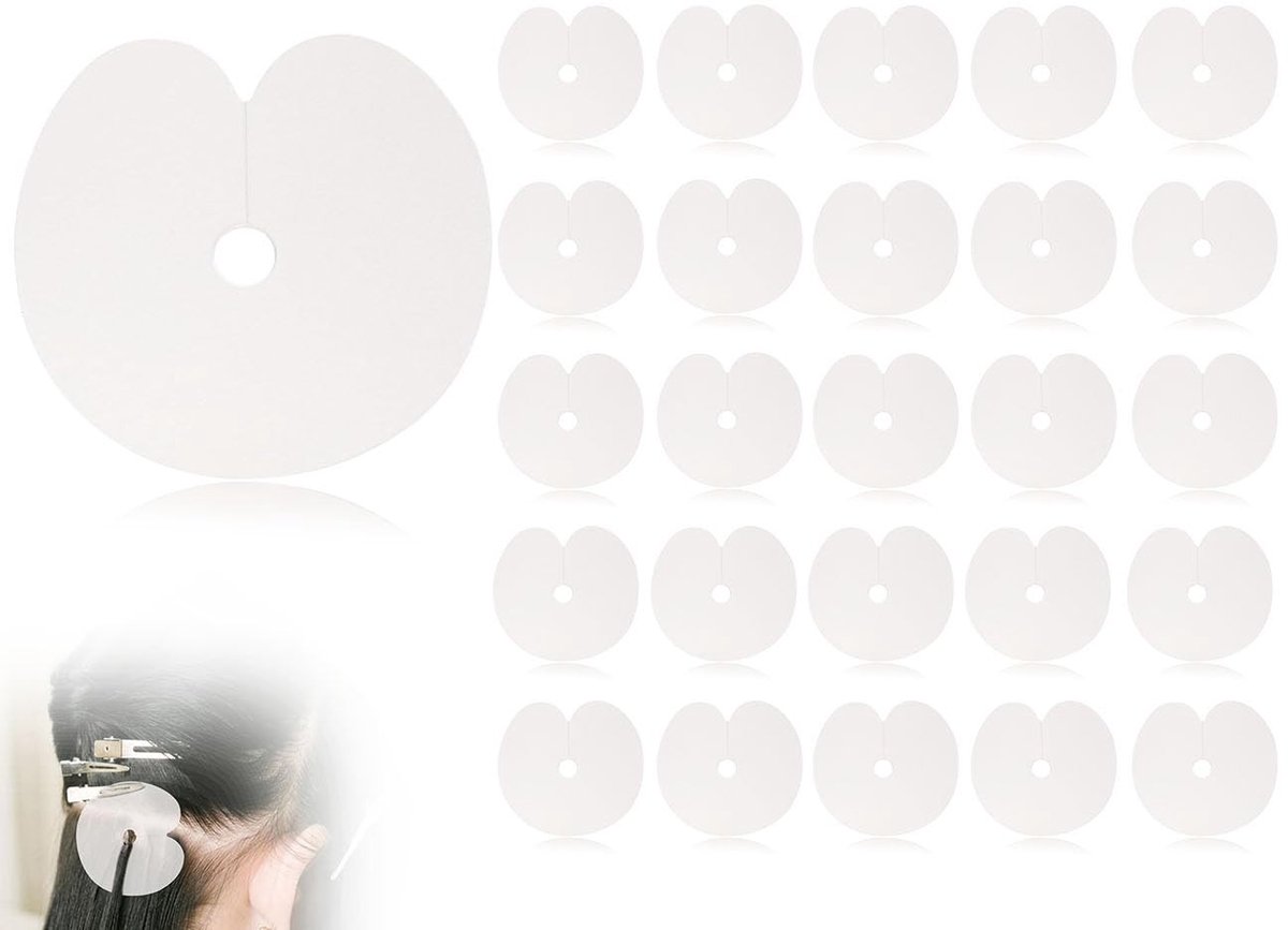 Dailygoods- Haarextensiesjablonen 25 Stuks - Haaraccessoires - Keratine Fixatie - Haarextensiegereedschap - Hoge Kwaliteit - Efficiënt Werkingsproces - Haarextensies