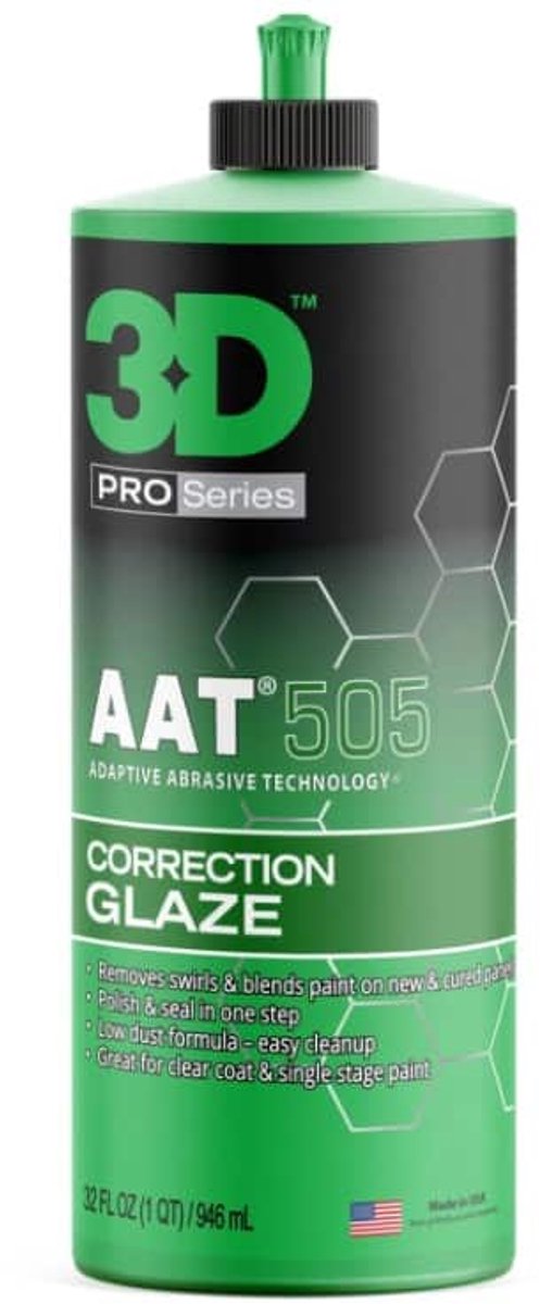 3D AAT 505 All in One Paint Polish with Sealant 946ml Polijstpasta