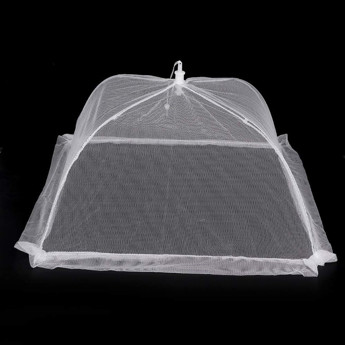 Dailygoods- Voedselcover 16 Inch - Opvouwbaar - Afneembaar/Washbaar - Anti-vlieg Koepel - Grote Capaciteit - Ideaal voor Picknicks - Voedselparaplu