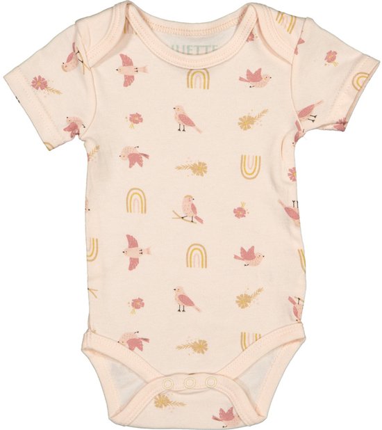 Baby Geschenkset 6-delig - Kraamcadeau Newborn - Romper, Legging, Slabbetje, Muts & Sokken met Cadeautas - Maat 62/68 — afbeelding 2