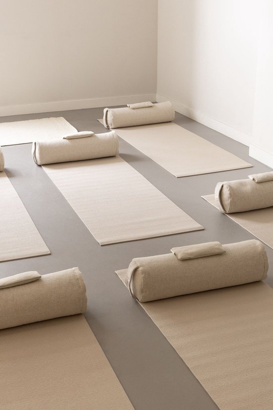 Oogkussen jute lavendel naturel eco - Pure van Merkloos — afbeelding 2