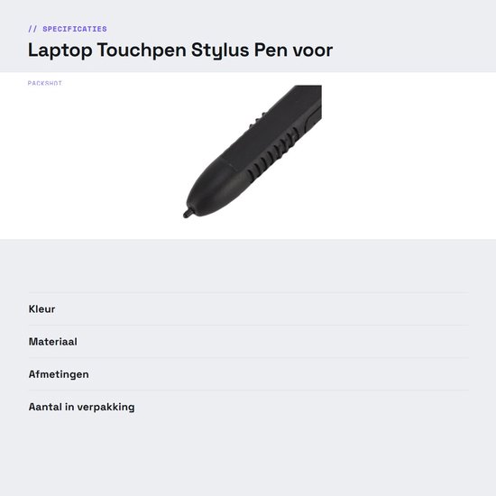 Dailygoods- Stylus Pen Waterdicht - Touchscreen Pen - Compatibel met — afbeelding 2