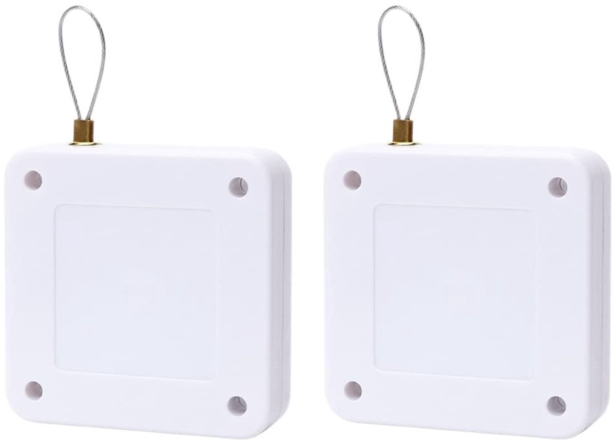 Dailygoods- Deurdranger Automatisch - 2 Stuks - Multifunctioneel - Sensor - Zonder Perforatie - 120 cm - Eenvoudige Installatie - Deursluiter