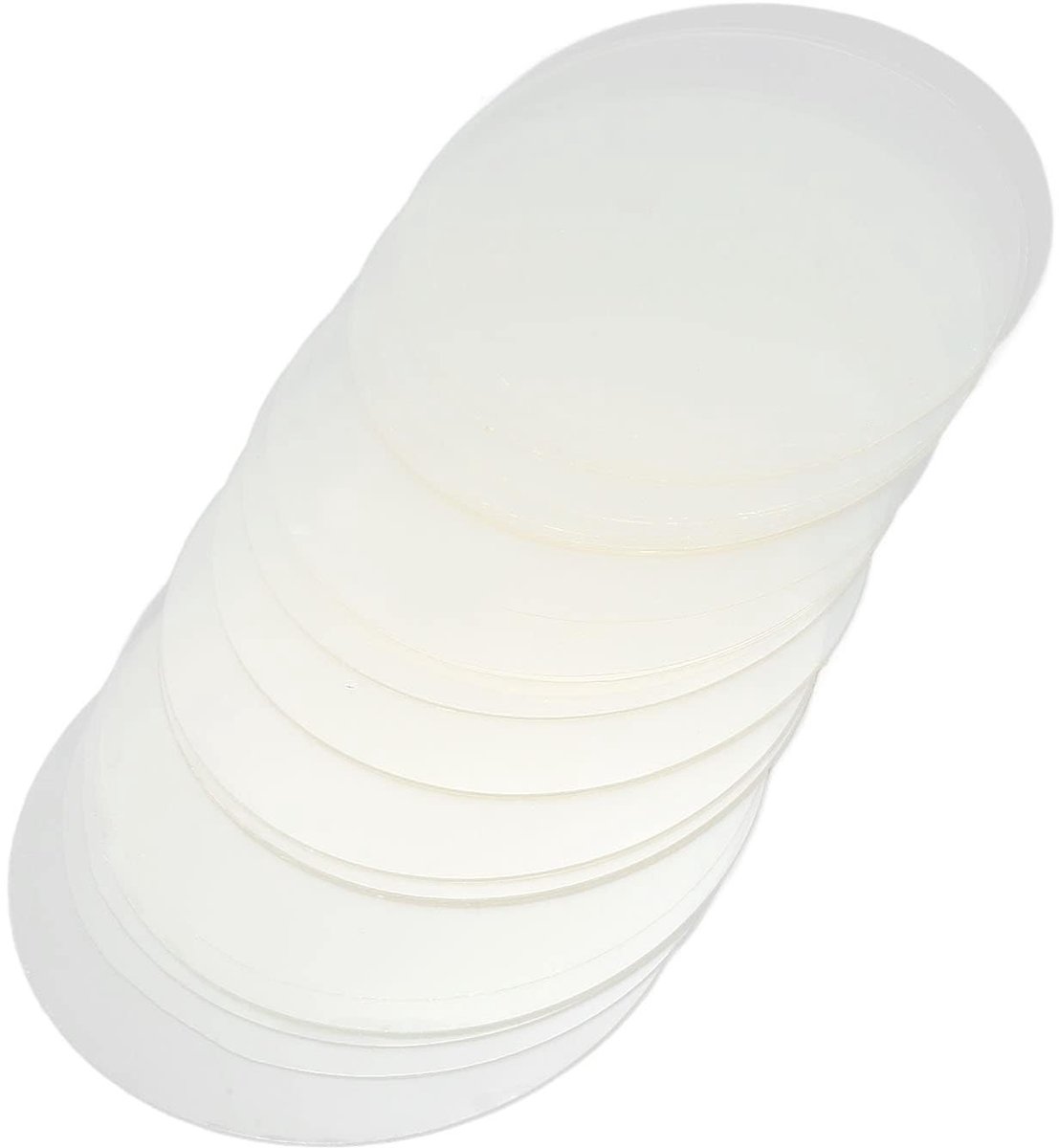 Dailygoods- Badge Film Premium PVC - 200 Vellen - Transparant - Multifunctioneel - Lichtgewicht - Bescherming voor DIY - Badge Maker Film
