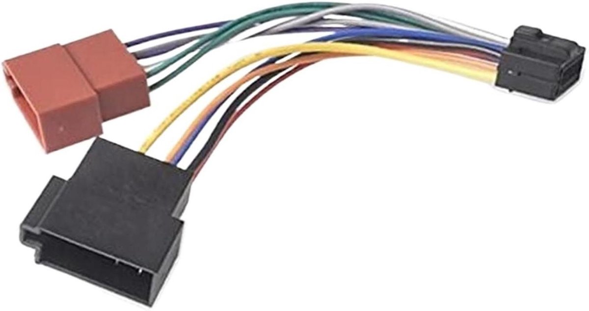 Radio Kabel Adapter - Verbindingskabel Auto - Audio Upgrade - Plug en Play - 16 Pin - Zwart
