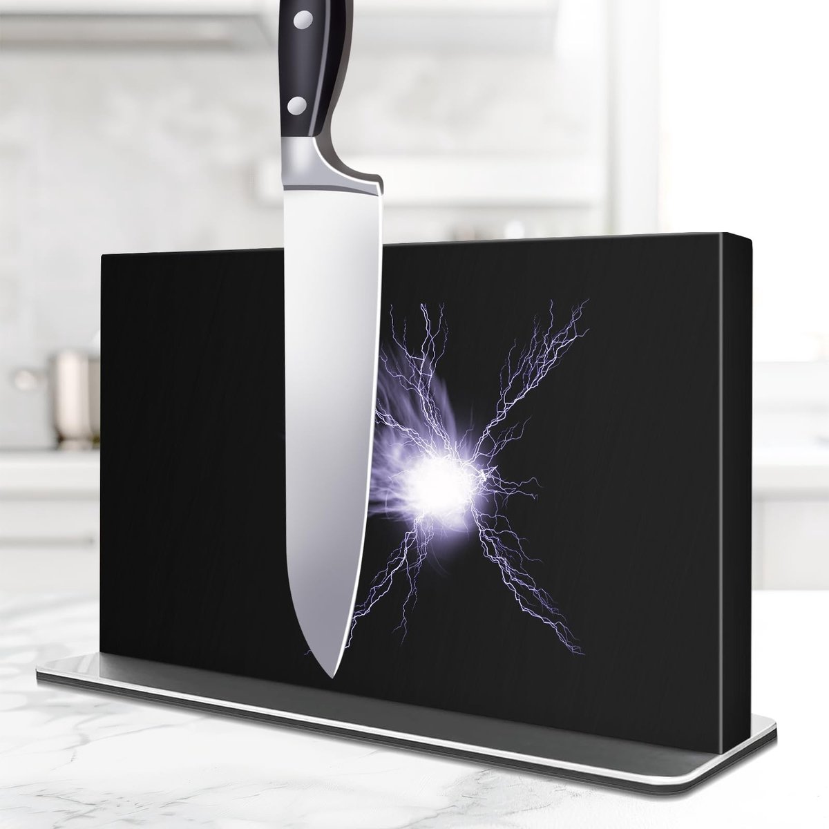 Dailygoods - Magnetische Messenhouder van Roestvrij Staal voor de Keuken