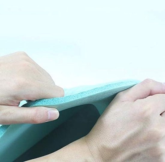 Yogamat - Fitness Pad - Thuis Oefenen - Extra Dik - 185x80cm - Zwart van Yogamat — afbeelding 3