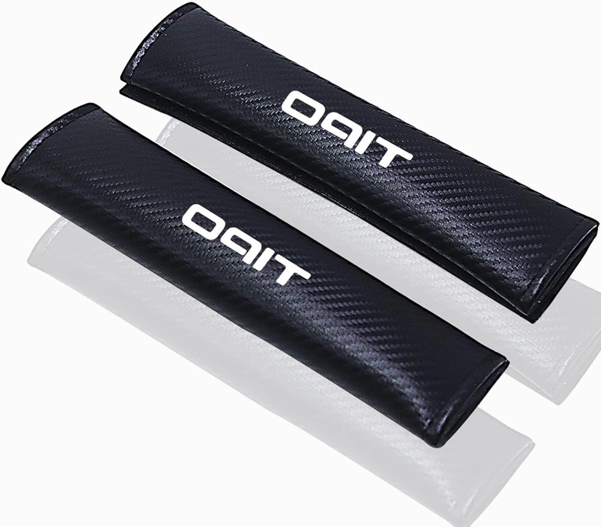 Autogordel Pads - Gordelbeschermers - Comfortabele Ritten - Ademend Materiaal - 2 Stuks - Wit