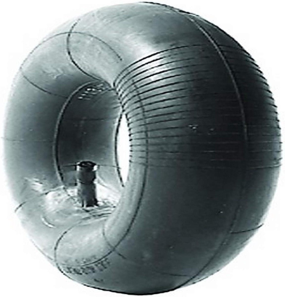Binnenband Grasmaaier - Reserve binnenband - Onderhoud Gazon - Recht metalen ventiel - 20 x 1000-10 - Zwart