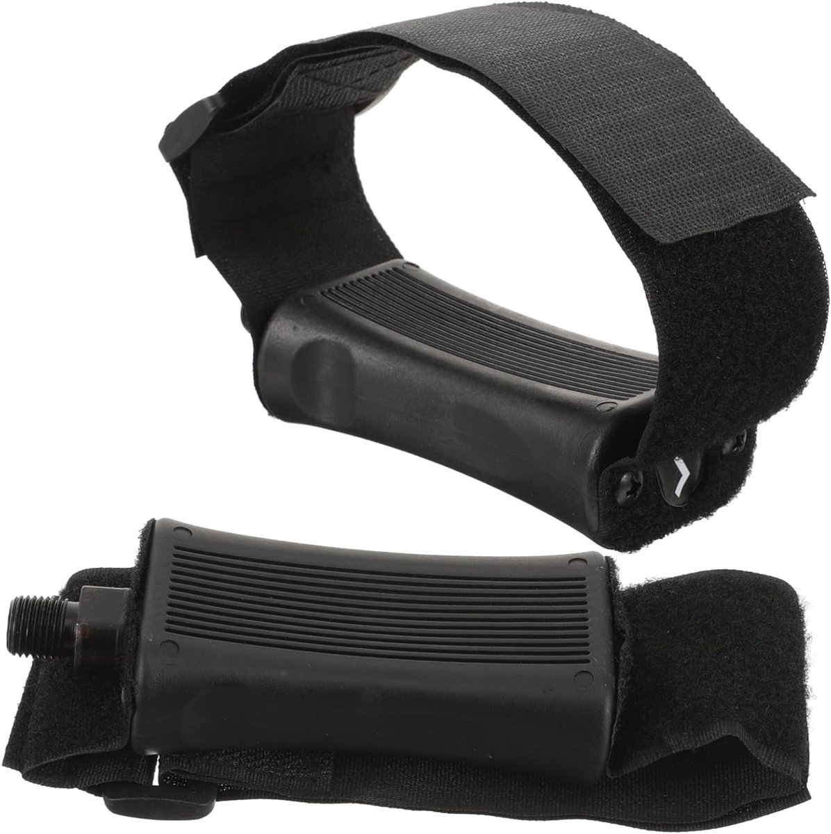 Fietspedalen Set - Hometrainer Onderdelen - Binnen Fietsen - Afgedicht Lager - 12x5cm - Zwart