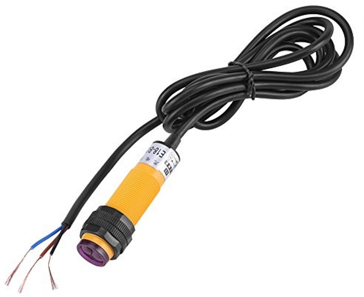 Dailygoods - Dailygoody - Photoelectric Detection - Infrarood Sensor - Grote Detectieafstand - 6-36 V - Automatische Schakelaar - Geschikt voor Diverse Toepassingen