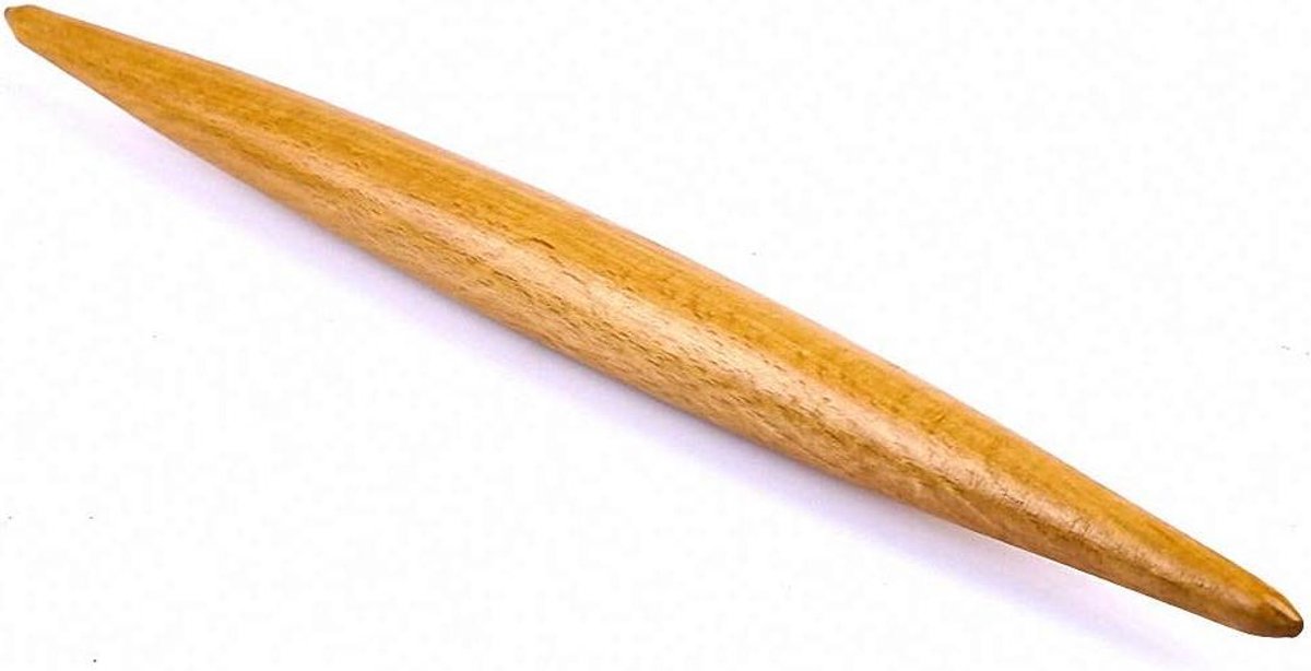 Deegroller Set - Bakmat - Koekjes Bakken - Verstelbare Ringen - 50 cm - Houtkleur