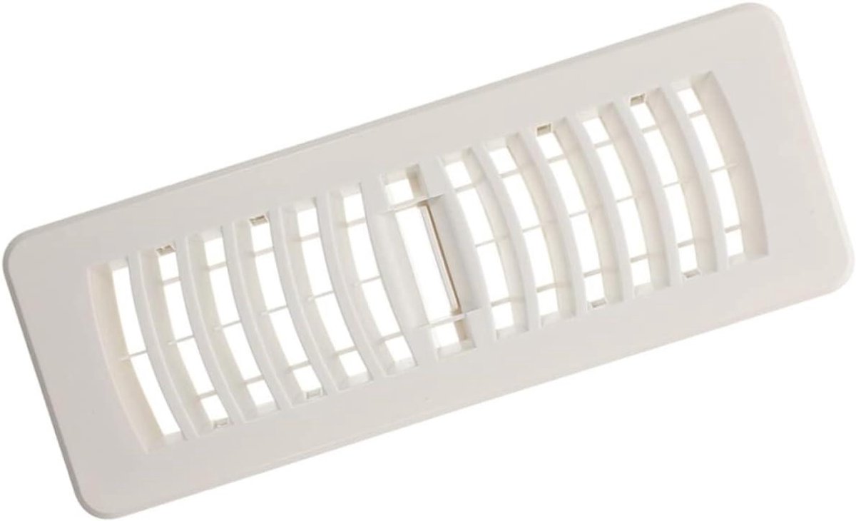 Vloer Roosters - Ventilatiekap - Airco Gebruik - Verstelbare Gesp - 28 cm - Wit