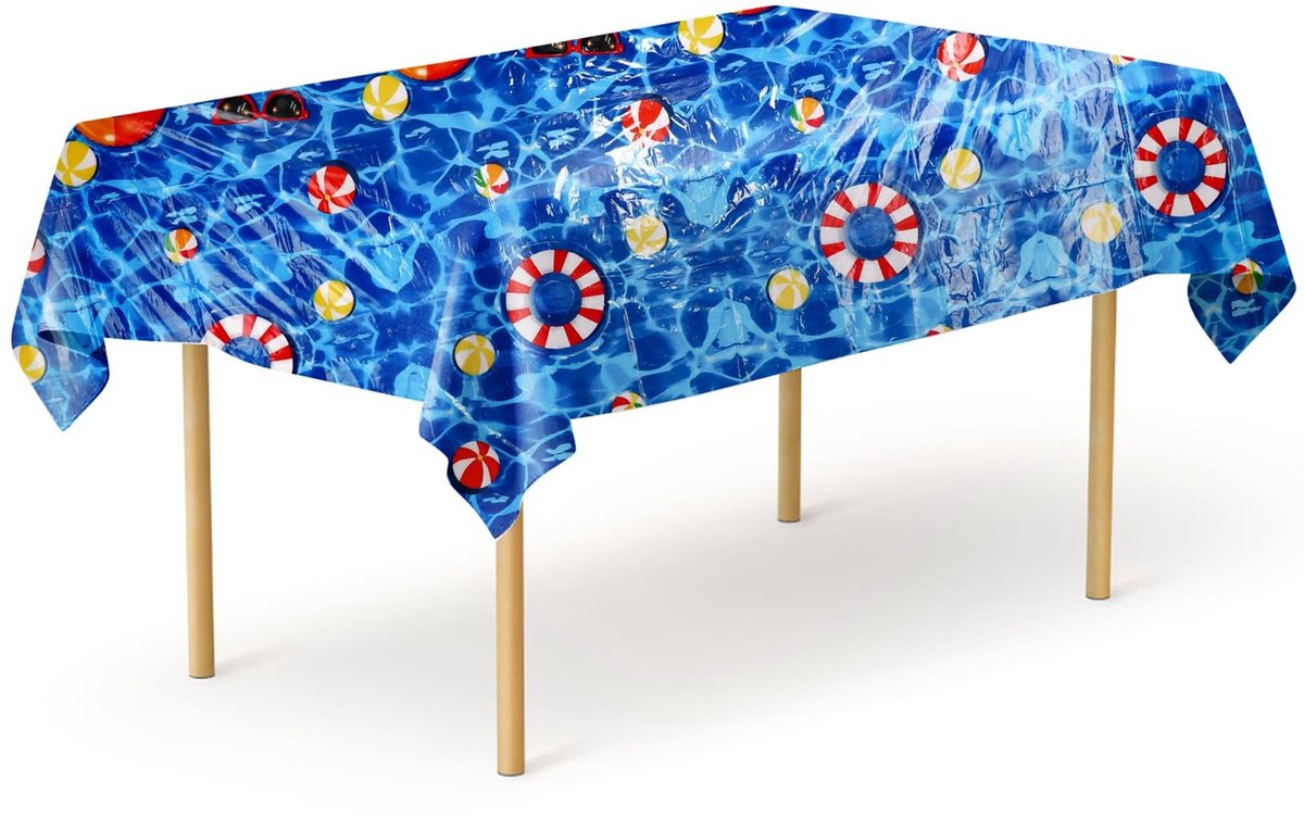 Dailygoods - Innovra - Dailygoods - Set van 3 Waterdichte Strandtafelkleed 220x130cm