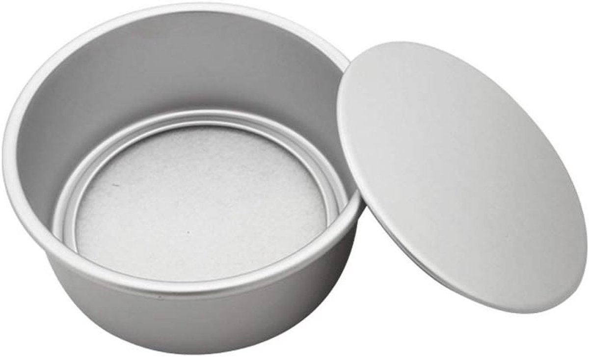 Taartvorm - Springvorm Rond - Zelf Bakken - Losse Bodem - 6 tot 10 Inch - Zilver