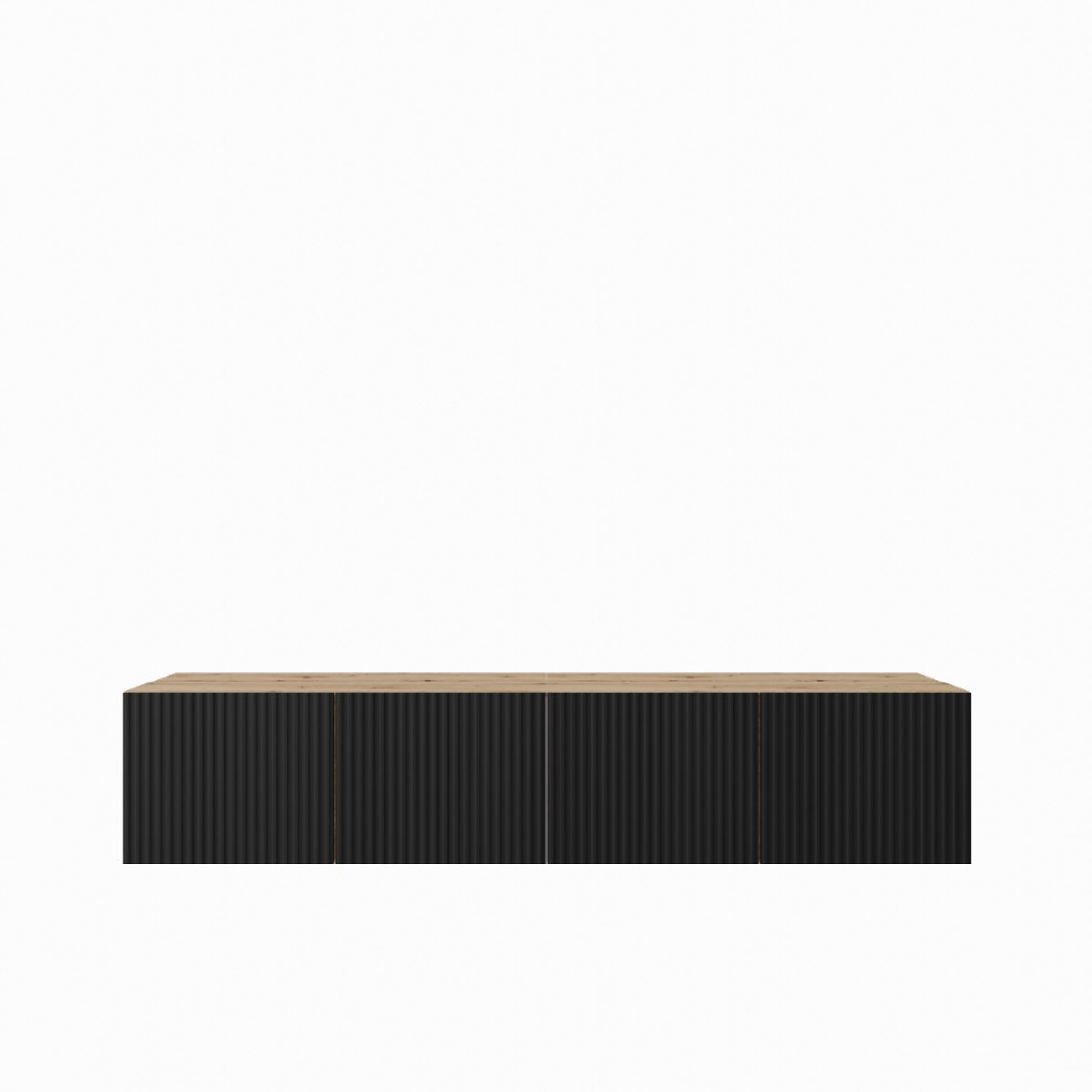 TV-kast Noe 200 (2x100) cm (artisan + zwart)