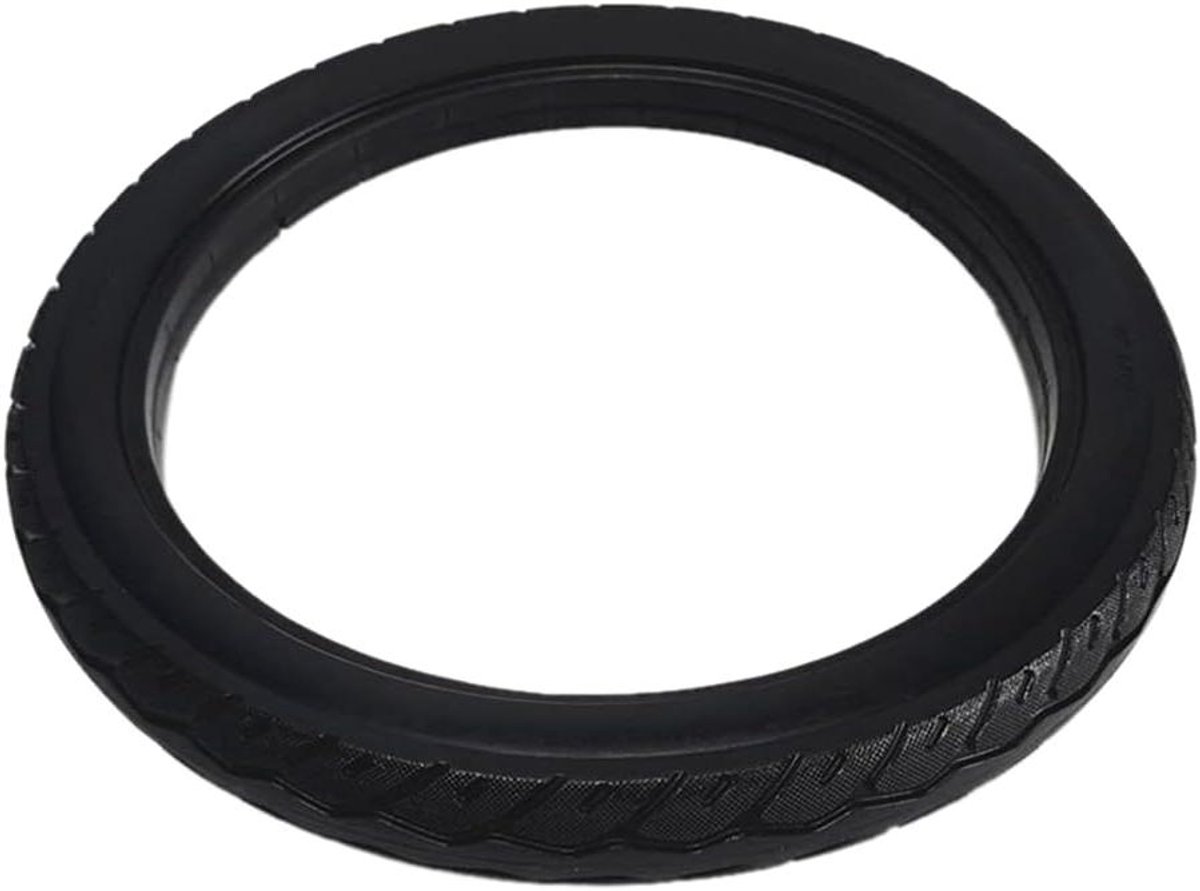 Fiets Band - Solide Banden - Veilig Fietsen - Nooit Meer Lek - 16 Inch - Zwart