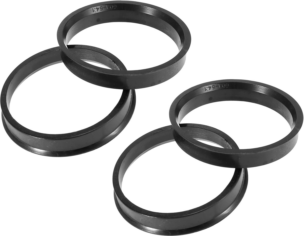Cosensi - Dailygoods - Set van 4 Gecentreerde Navenringen voor Wielen (54,1 mm tot 60,1 mm)