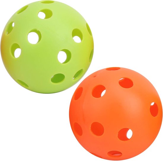 Oefenballen Plastic - Hollow Ballen - Swing Training - Gereduceerde Afstand - 72mm Diameter - Felle Kleuren — afbeelding 3