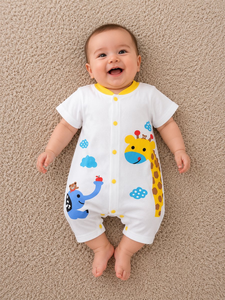 Nezr® Baby Kleding Set - Jongens en Meisjes Romper - Kraamcadeau - Babyshower Cadeau - 6-9 Maanden