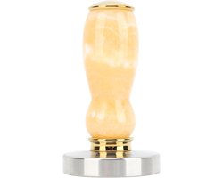Koffietamper - Espresso aanstamer - Echte espresso zetten - Ergonomisch handvat - 58mm - Goud