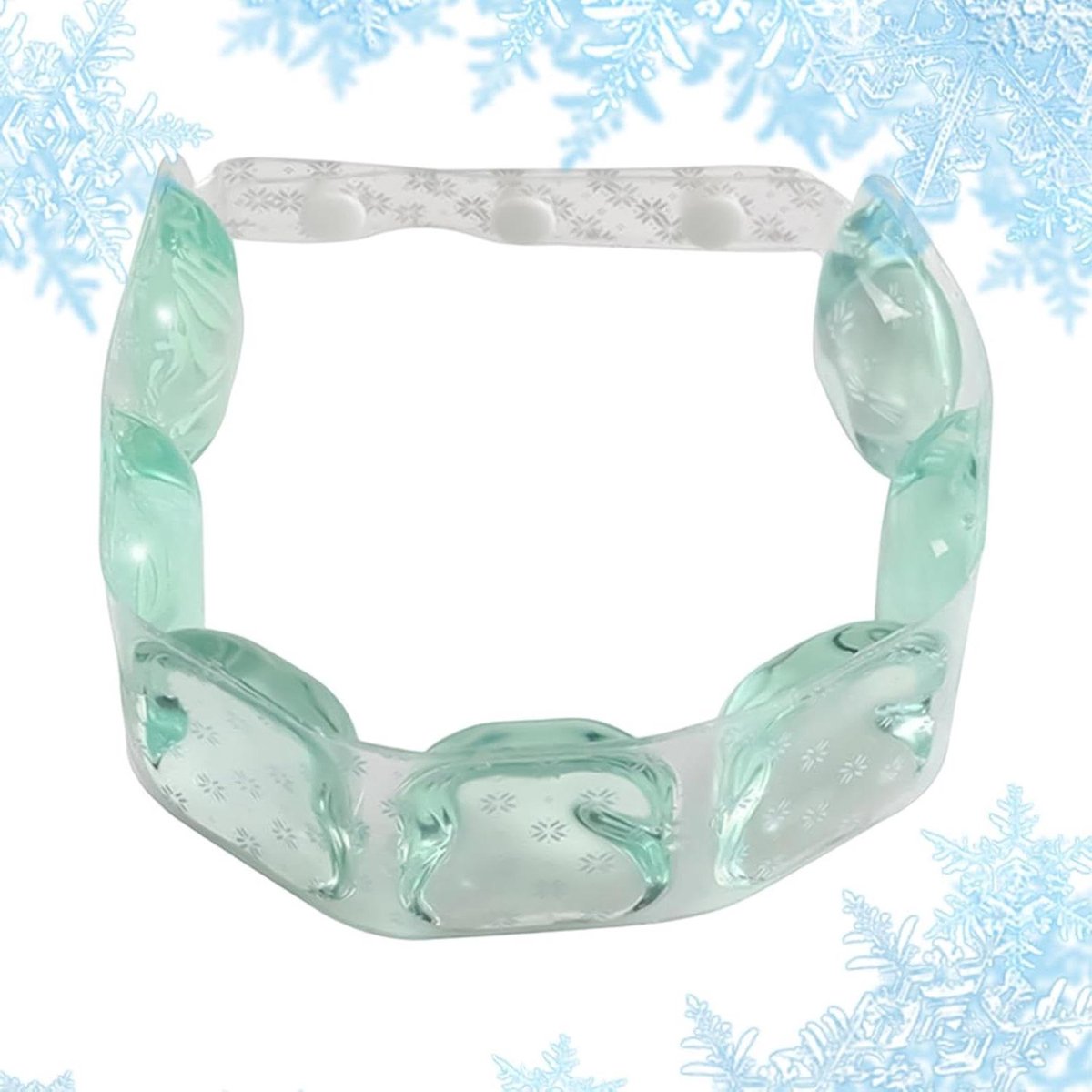 Verkoelende Nekband - Hals Koeler - Warmte Bestrijden - Langdurige Frisheid - 60 cm - Blauw