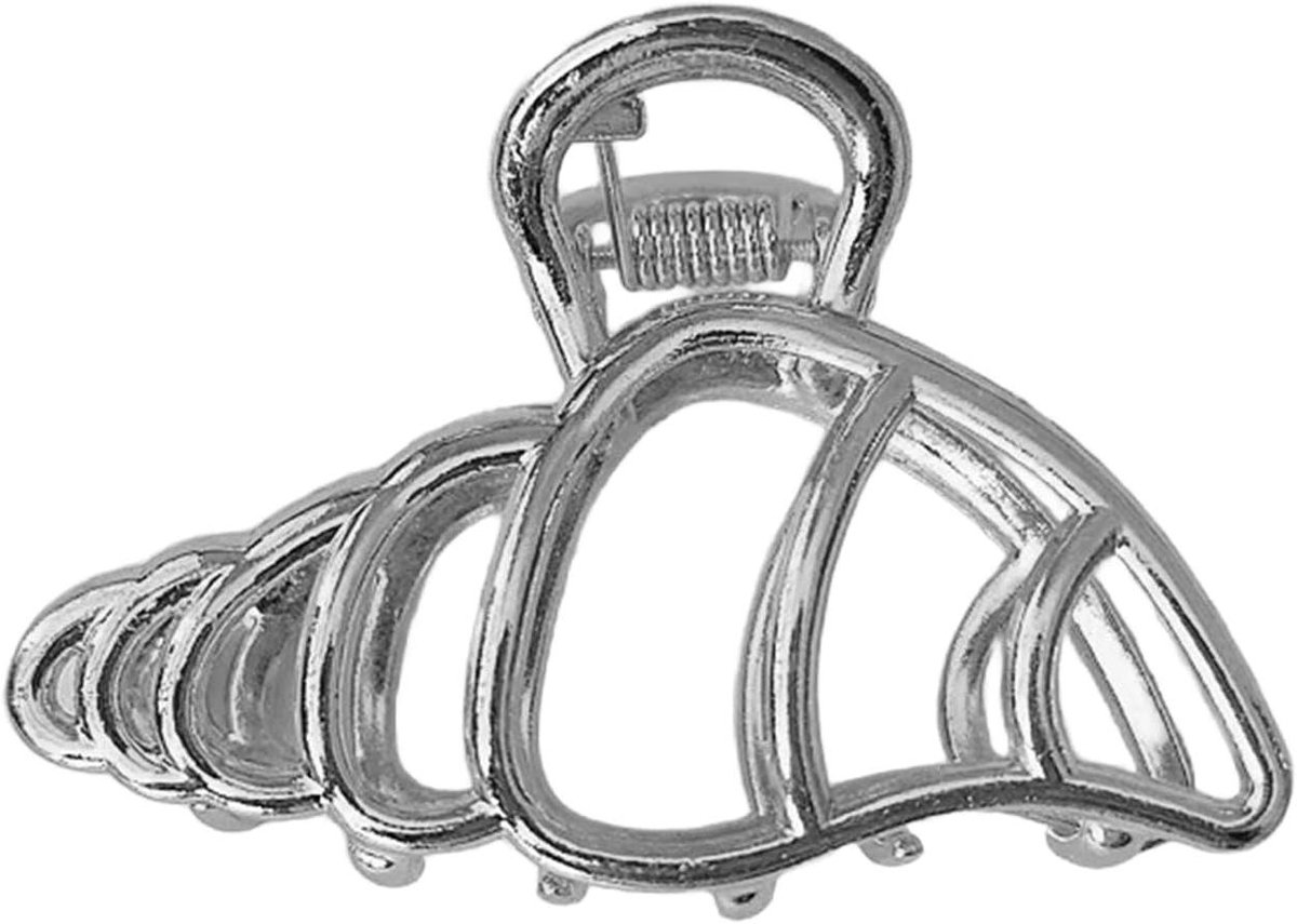 Haarklauw - Haarclip accessoire - Haarstyling - Oceanisch schelpontwerp - 6-7 cm - Goud